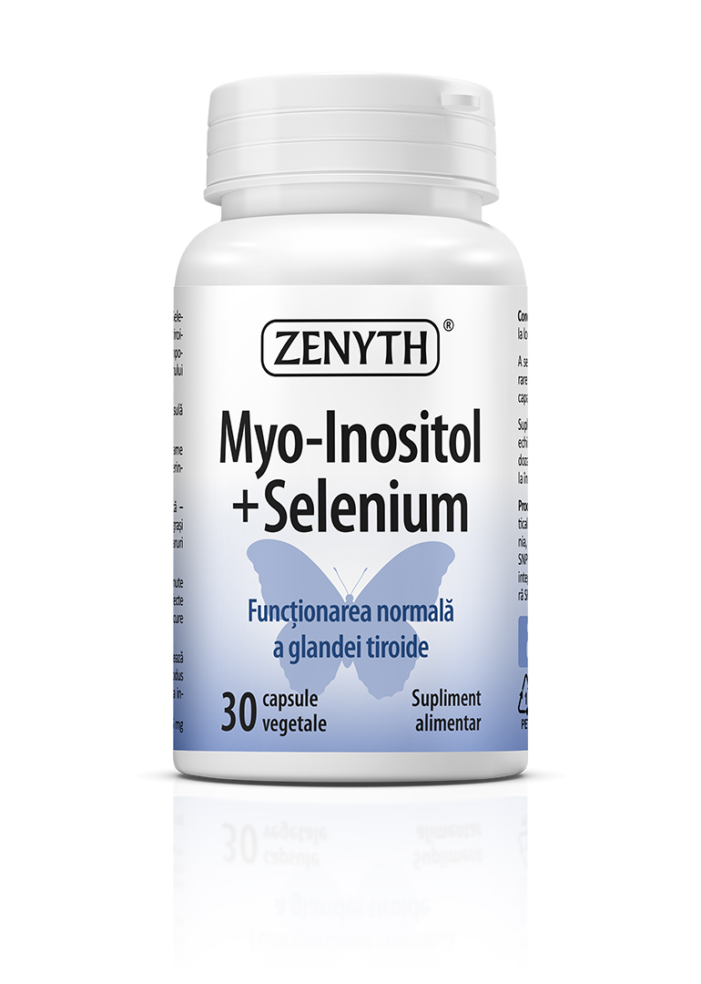 Myo-Inositol + Seleniu, 30 capsule Myo-Inositol cu Seleniu · 30 capsule - imagine 1