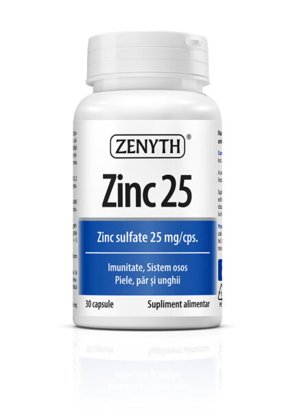 Zinc 25mg · 30 capsule